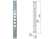 CONTROPIASTRA PER SERRATURE PORTE BLINDATE SERIE 17515 06221 10  mm.350 (06221100)    CISA