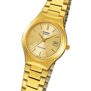 Trade Shop - Orologio Da Polso Casio Ltp-1170n-9ardf Analogico Donna Acciaio Data Dorato -