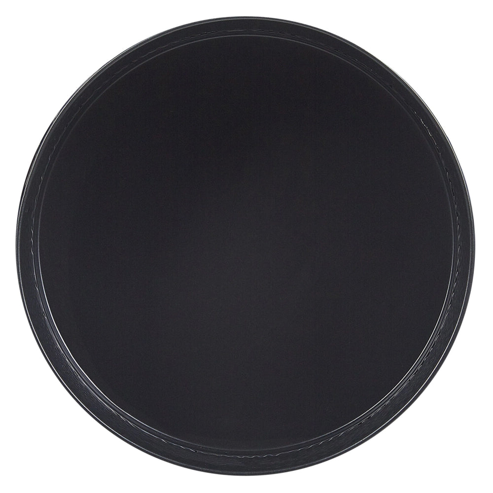 Vaso per Fiori Moderno con Piedistallo 29 x 26 x 50 cm in Metallo di colore Nero interno esterno