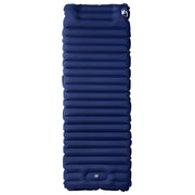 Materasso Campeggio Autogonfiabile Cuscini 1 Persona Blu Marino CFW1869921