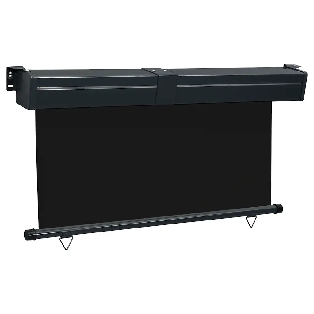 Tendalino Laterale per Balcone 145x250 cm Nero 48424