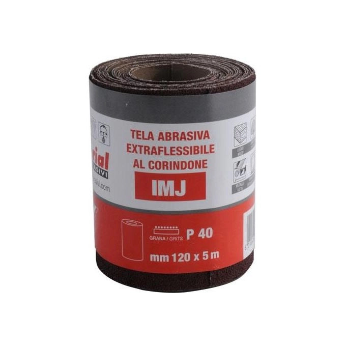 Imperial Tela Smeriglio Resinata Rt 120 M 5 Gr.40
