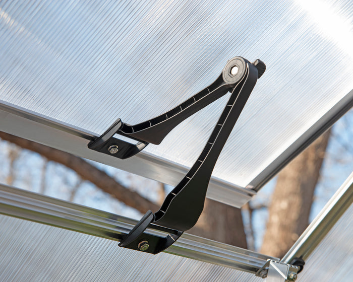 Serra Da Giardino in Policarbonato Balance Ibrida  487X244X229 cm Argento