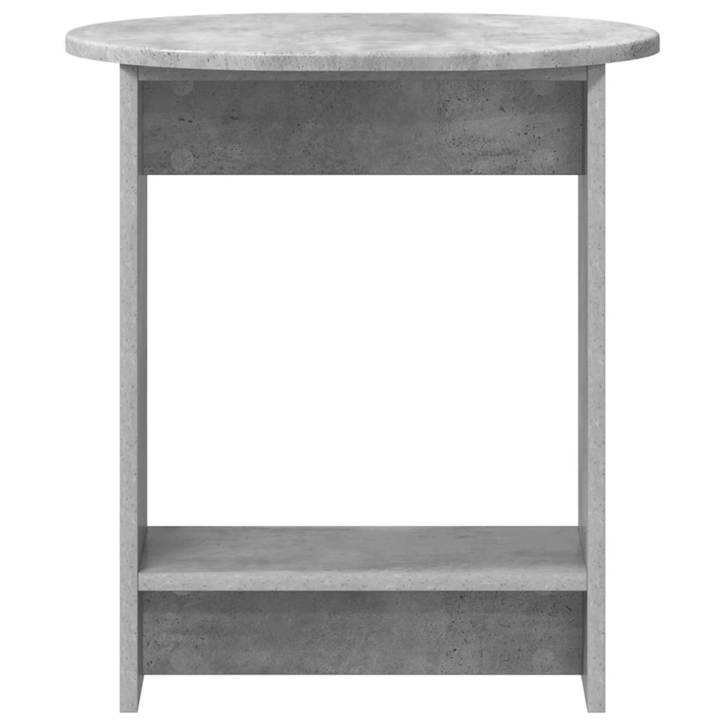 Tavolo laterale Grigio Cemento 50 x 39,5 x 55 cm