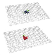 Matte per doccetta - protezione doccetta - 2 pezzi - trasparente - 30 x 40 cm