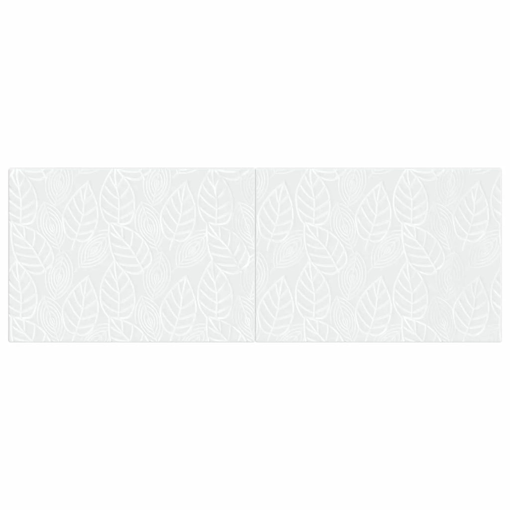 Testiera da Muro DELFT Bianco Legno ingegnerizzato 897175