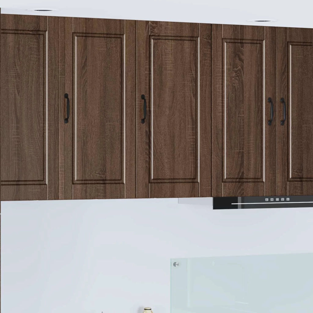 Pensile da cucina | Armadietto a muro PORTO Rovere Marrone 40 x 31 x 80 cm
