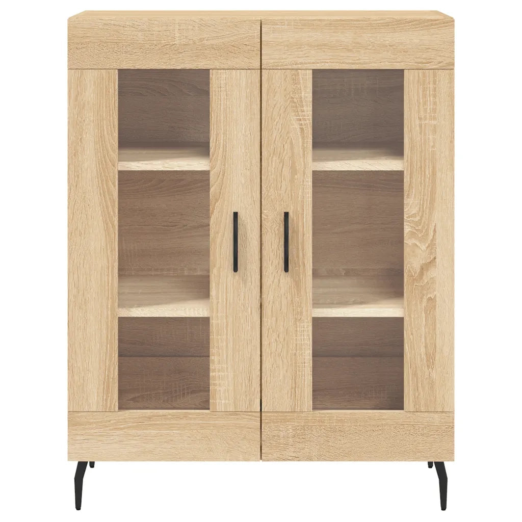 vidaXL Credenza Rovere Sonoma 69,5x34x180 cm in Legno Multistrato