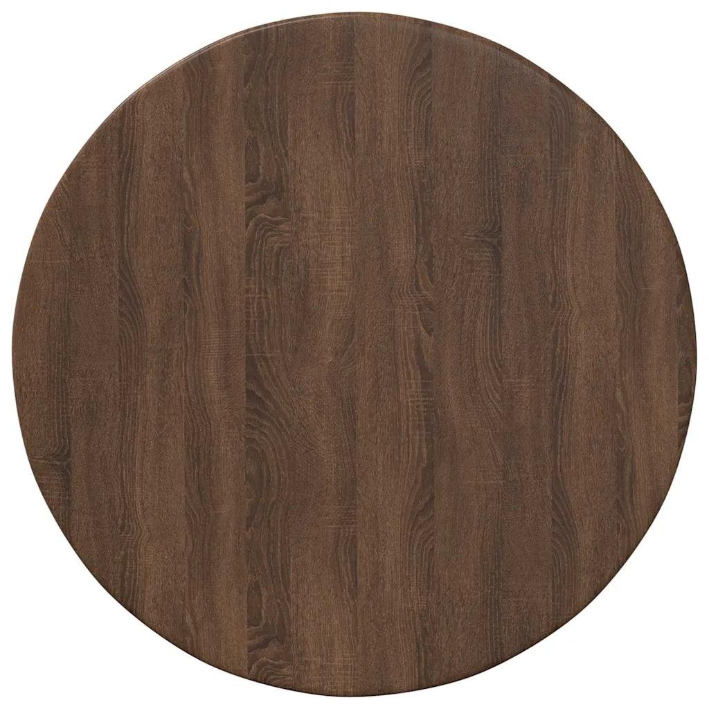 Piano del tavolo Rovere marrone Ø 40 x 1,5 cm Legno multistrato
