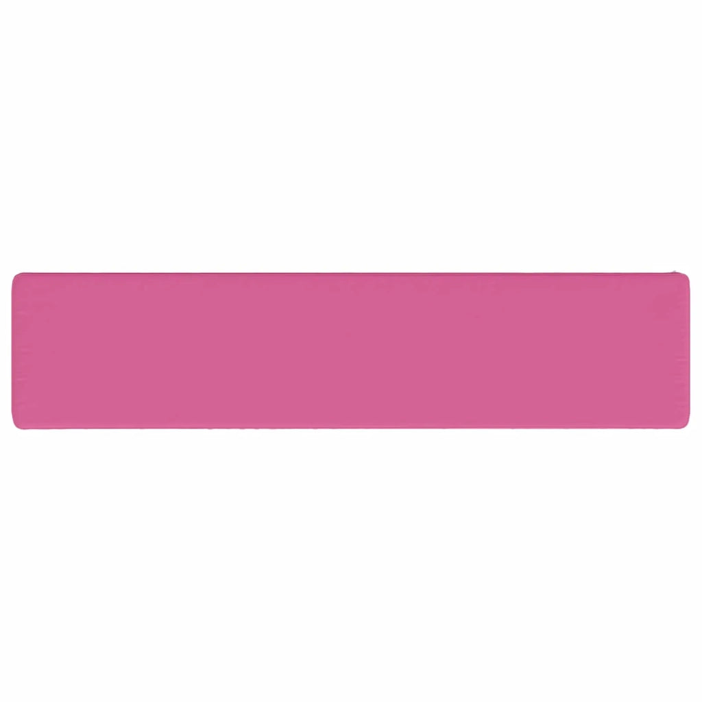 Cuscini per Panchina a 2 Pezzi VUGHT 2 pz 100% Poliestere Rosa 951565