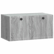 Mobile Porta TV da Muro Grigio Sonoma 59,5 x 31 x 30 cm