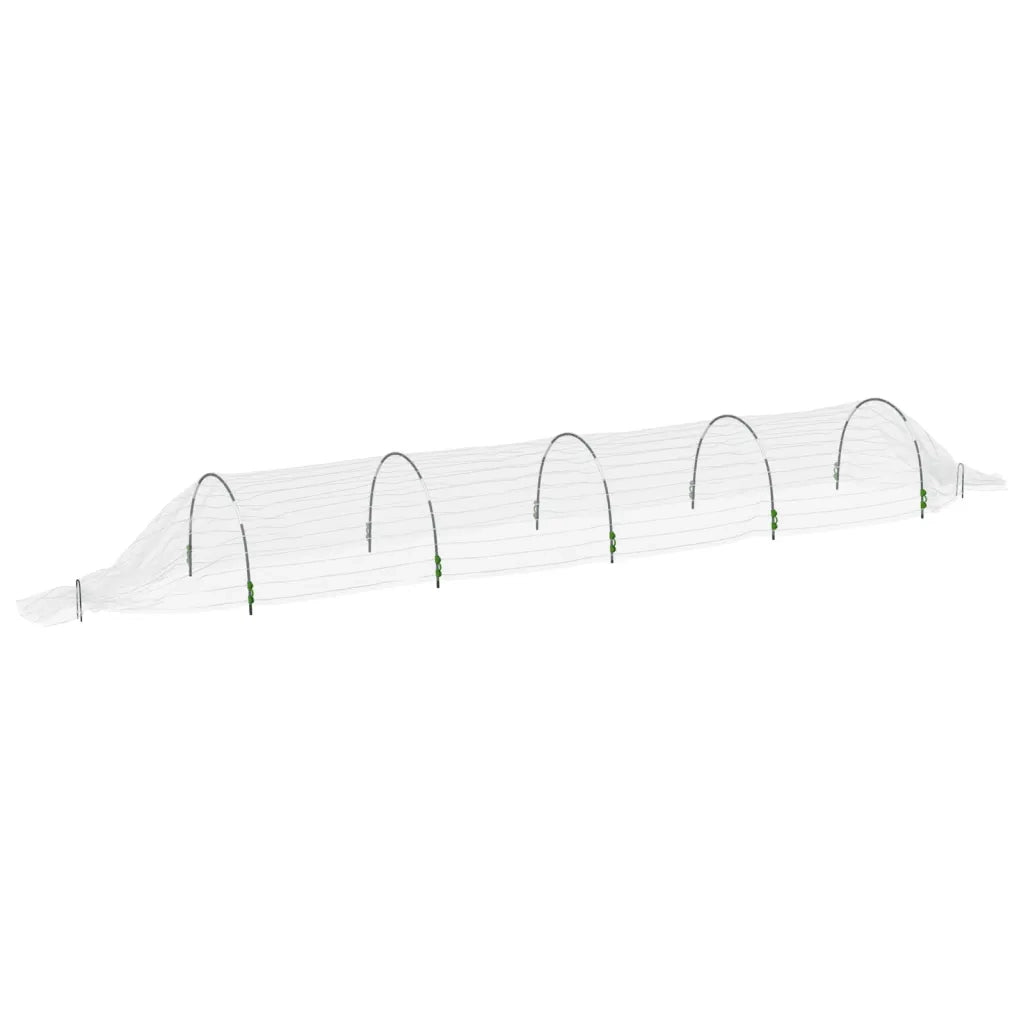 vidaXL Tunnel in Rete 3pz 1,5x5 m in Fibra di Vetro e PP