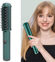 Stilo e Spazzola a Distanza - Riscaldamento Uniforme e Rapido - Ricaricabile via USB - Strumento per Stilare Capelli
