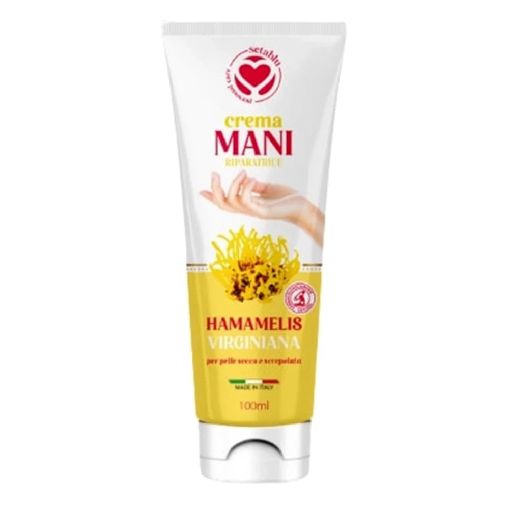 Trade Shop - Crema Mani Riparatrice 100ml All'hamamelis Virginiana Per Pelle Secca Screpolata 408720 -