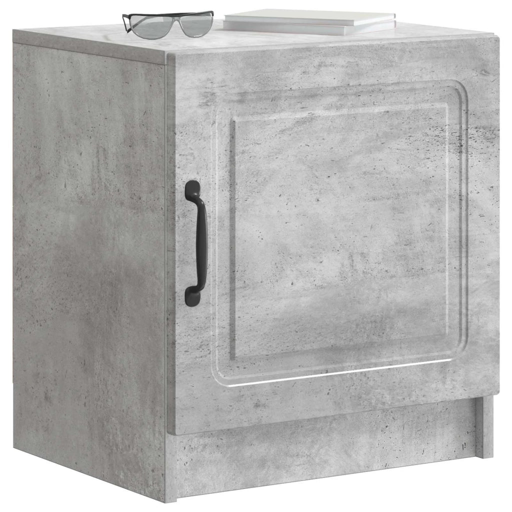 Armadio da Notte 2 pcs Grigio Cemento 43 x 34,5 x 47 cm 895722