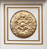 Camino Elettrico da Pavimento 101x140x33 cm Effetto Fiamma 1950W Versailles Maxi & Mirabella Avorio