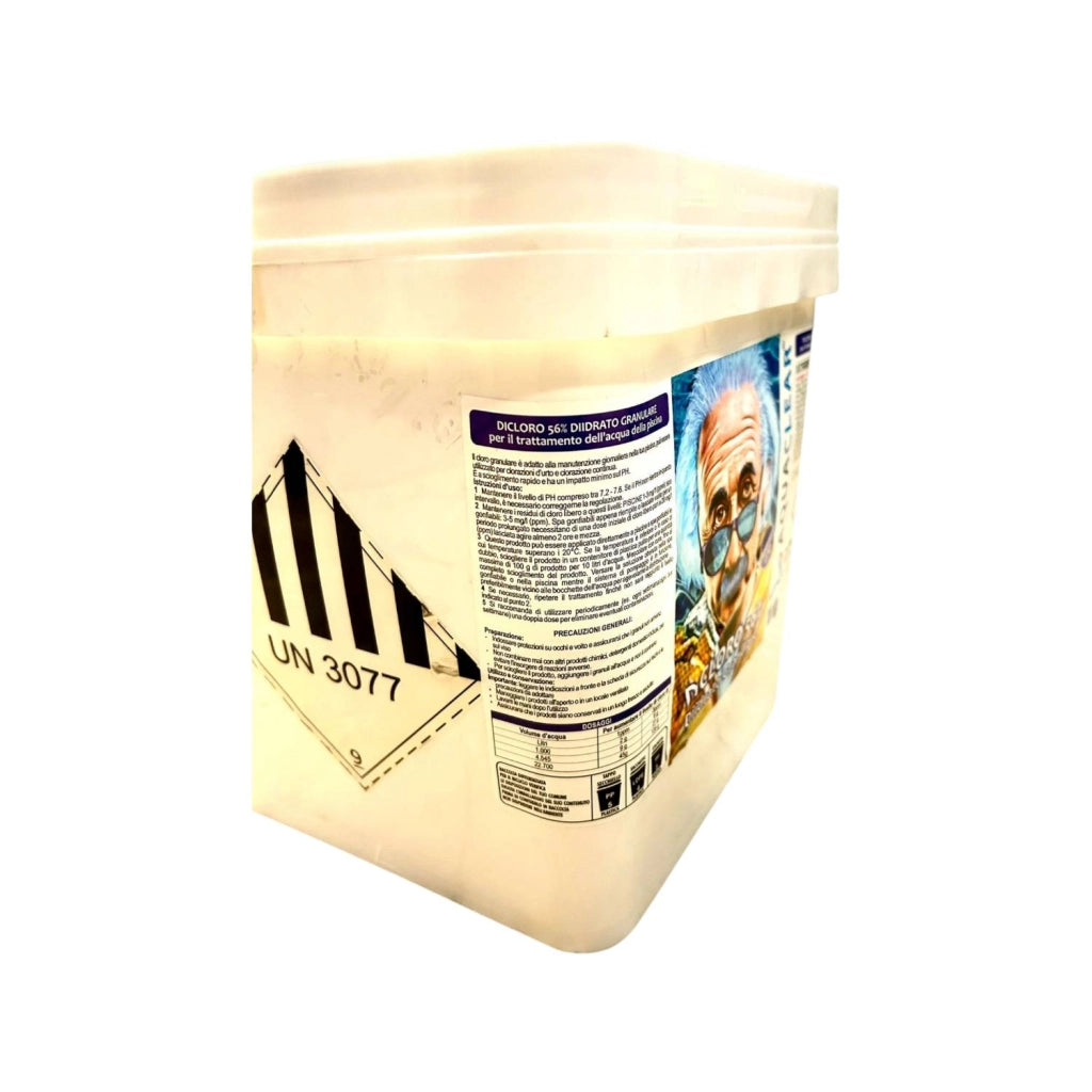 DICLORO 56% DIIDRATO GRANULARE 10KG ACQUACLEAR