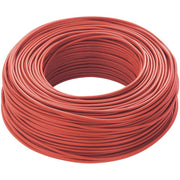 Trade Shop - Cavo Rosso 100 Mt Isolato Unipolare 1 X 1,5 M2 Antifiamma Materiale Elettrico -