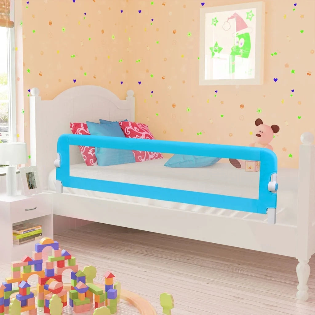 Sponda di Sicurezza per Lettino Bambino 150 x 42 cm Blu CFW7628648