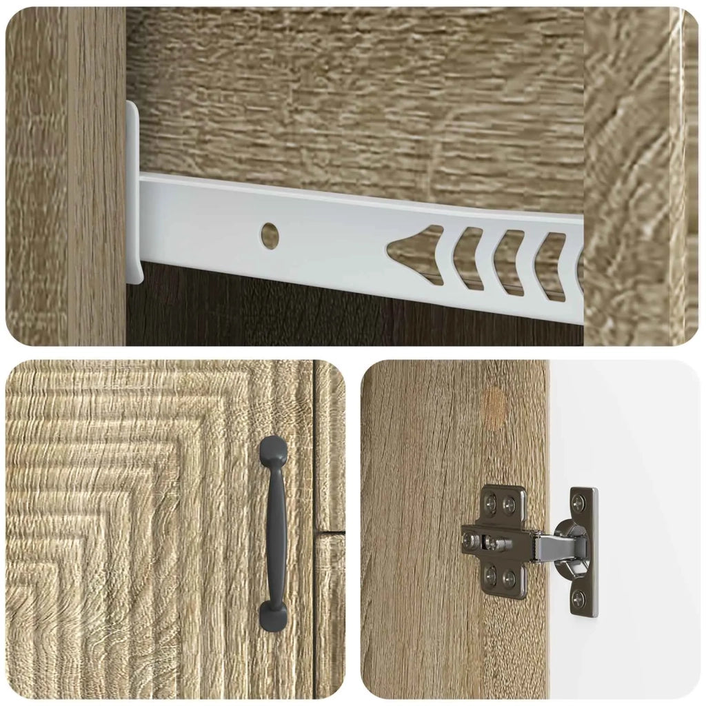 Credenza Rovere Sonoma 89 x 34,5 x 60 cm Legno ingegnerizzato