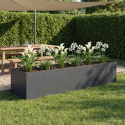 Vaso da giardino Antracite 280 x 80 x 60 cm 3422158