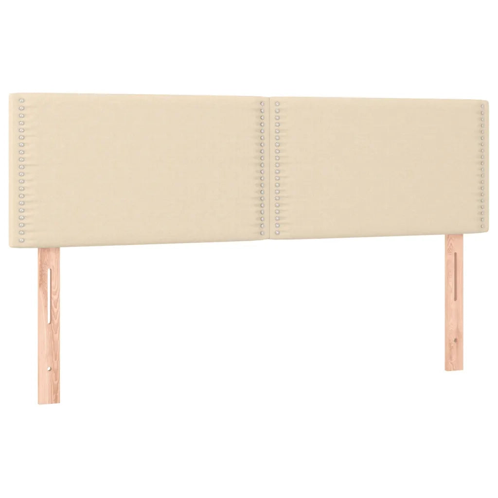 Giroletto a Molle con Materasso Crema 140x19 cm in Tessuto 3139974