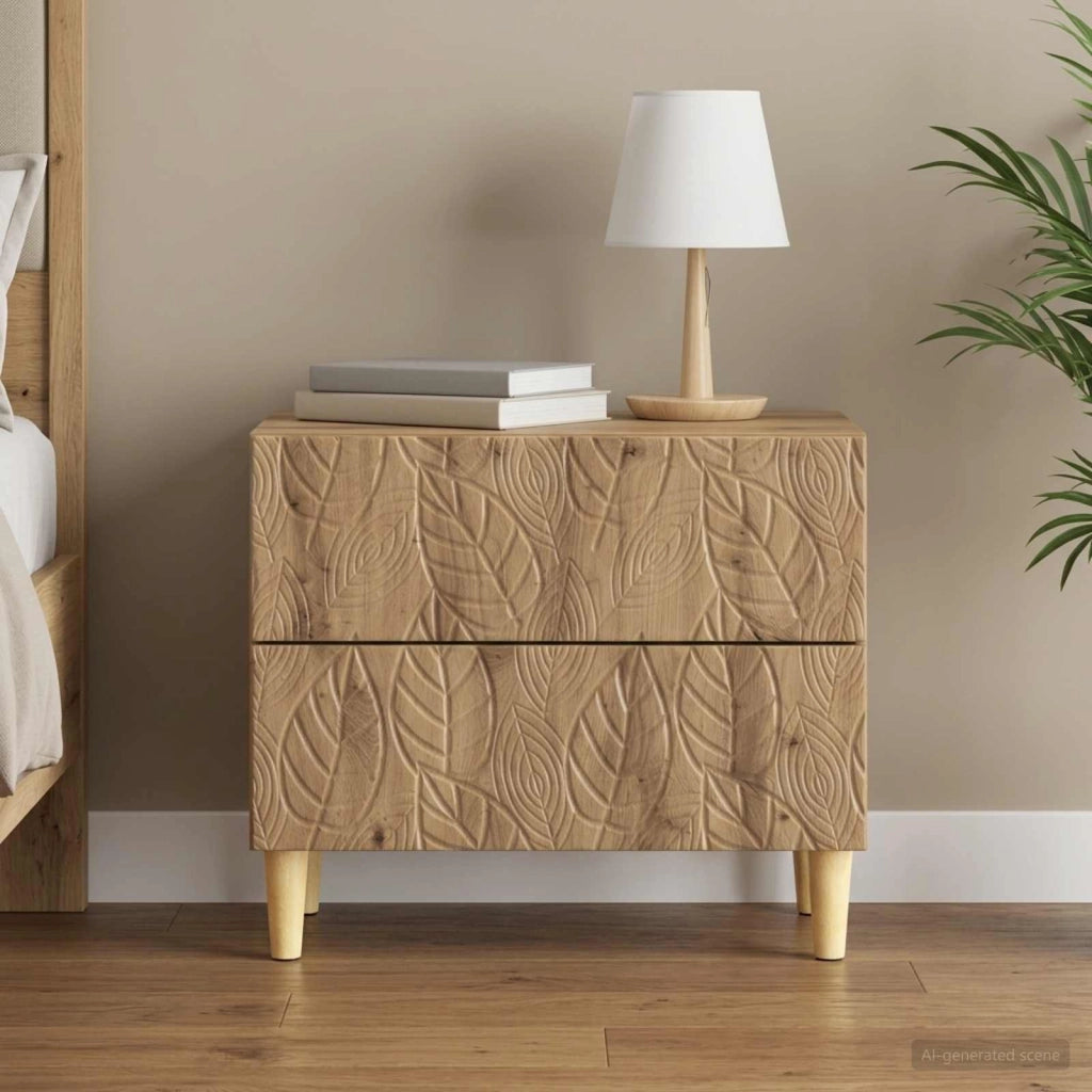 Comodino Rovere Artigianale 62 x 34,5 x 48 cm 895014