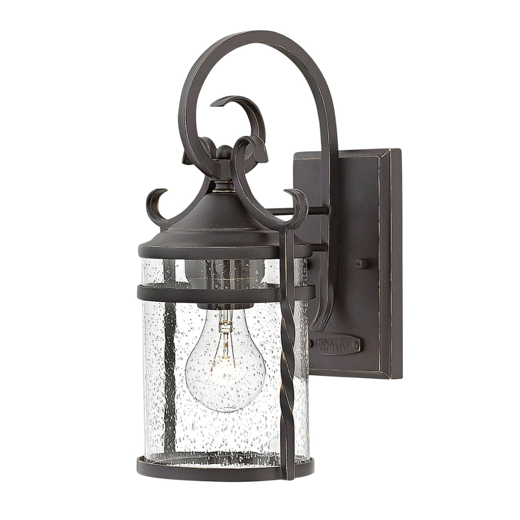 Applique esterna Casa retro nero E27 60W IP44 Hinkley