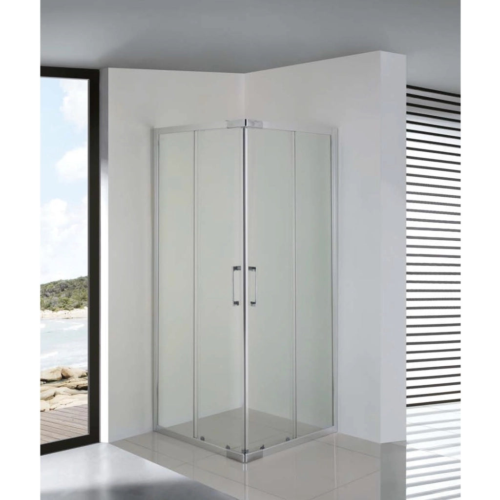 BOX DOCCIA ANGOLARE 69/79X89/99XH185CM TRASPARENTE