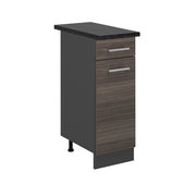 Vicco Mobiletto base per cucina Grigio nobile 30 cm , PL Antracite