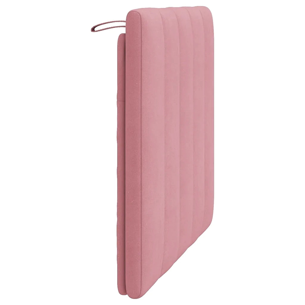 Cuscino Testiera Hanko Rosa 90 cm in Velluto CFW7189929