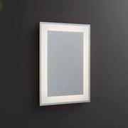 Specchio rettangolare 50x70 decorato LED