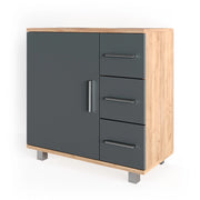 Vicco Mobile sottolavabo per bagno Quercia dorata 60 x 60 cm