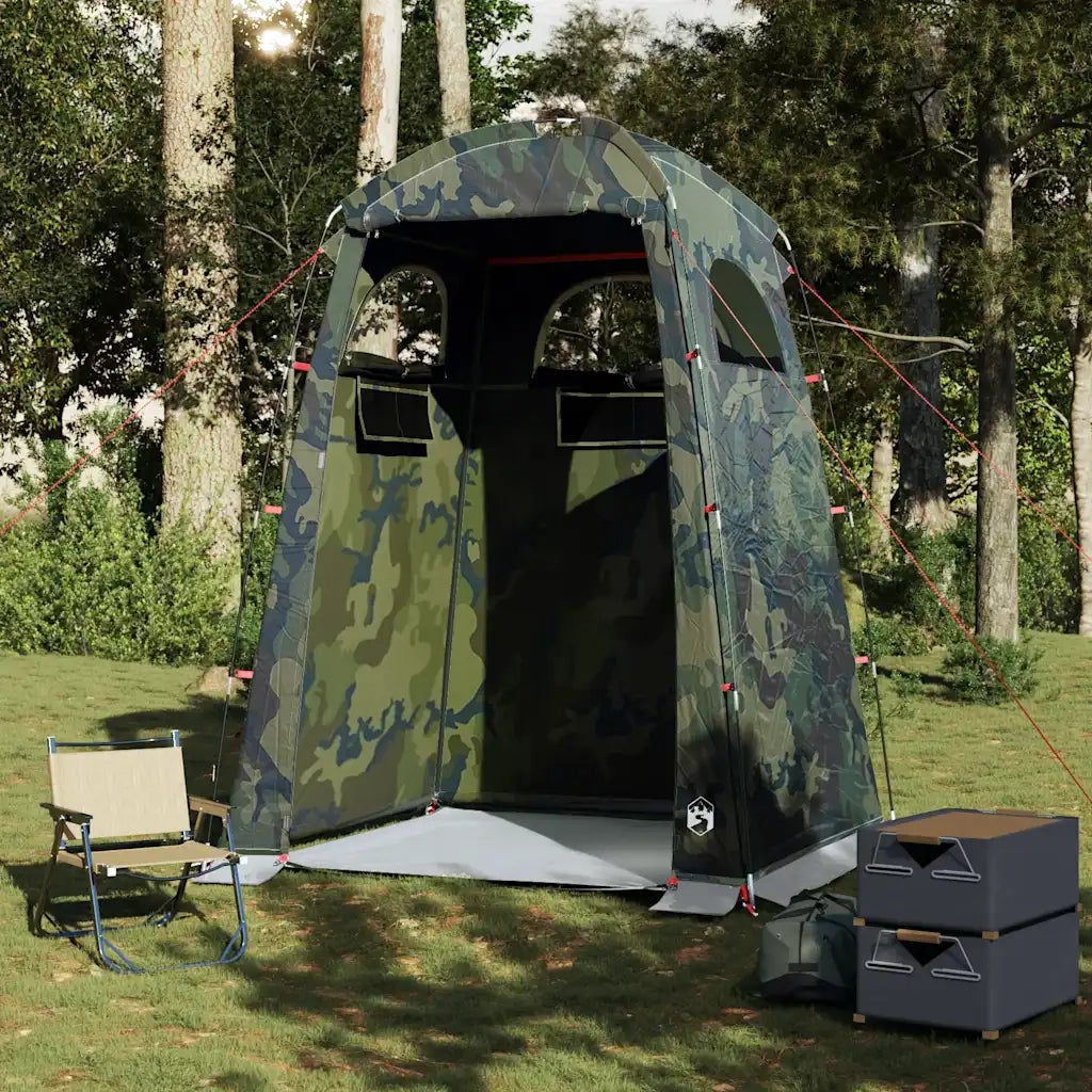 Tenda da Doccia-Tenda Doccia Portatile Mimetica Impermeabile 697894