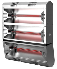 Stufa Elettrica ad Infrarossi da Parete o Soffitto 51,5x49,6x31,3 cm 6000W Moel Hathor 79304