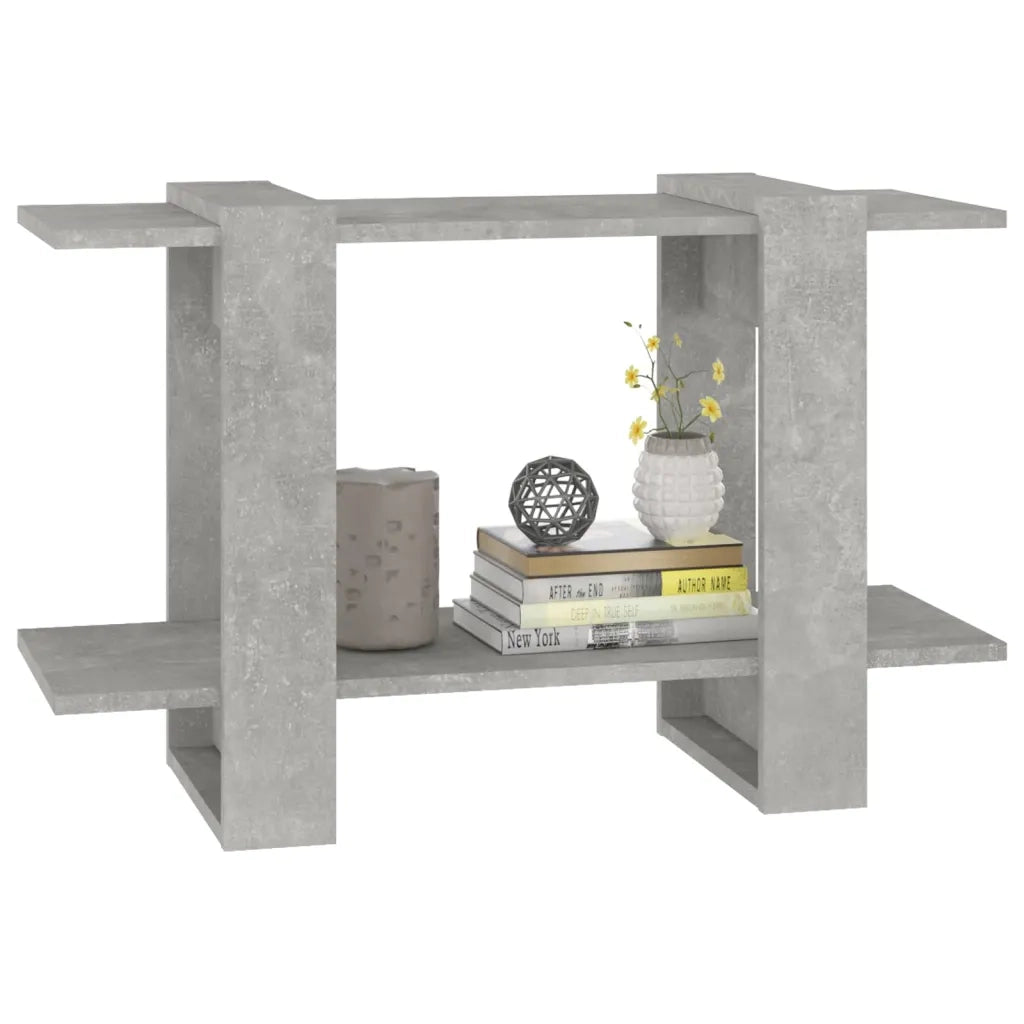 Libreria/Divisorio Grigio Cemento 80x30x51 cm 811596