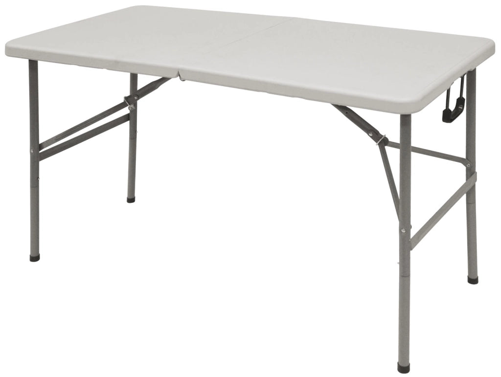 CAMPING TAVOLO PIEGHEVOLE IN PLASTICA RICHIUDIBILE IN VALIGIETTA 122 X 61 X 74CM