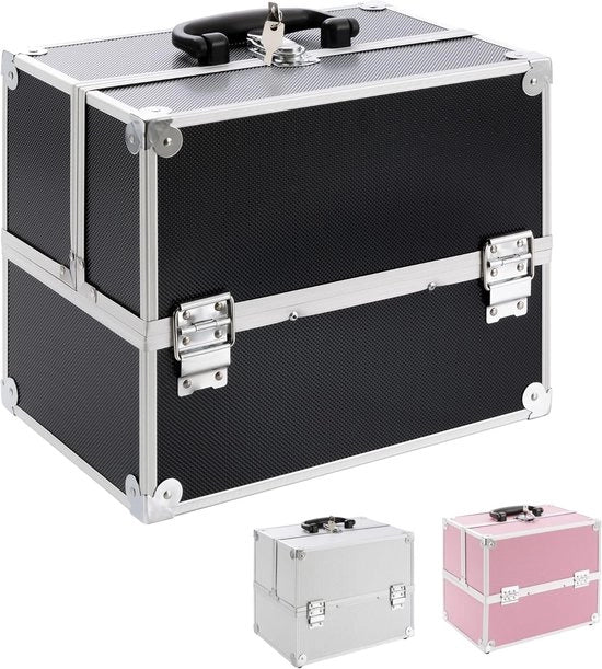Borsa trucco - Carrello di bellezza - Borsa trucco portatile - Borsa di cosmetici - Borsa di bellezza - Ideale per viaggi - Da viaggio