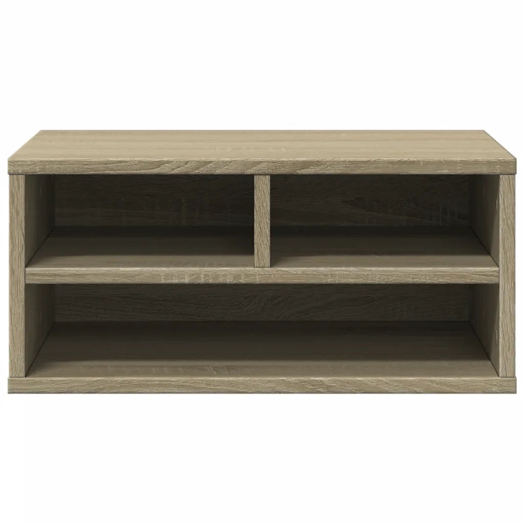 Supporto Stampante Rovere Sonoma 49x40x22,5cm Legno Multistrato