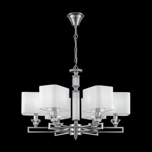 Lampadario Neoclassic in Metallo Ontario Cromo