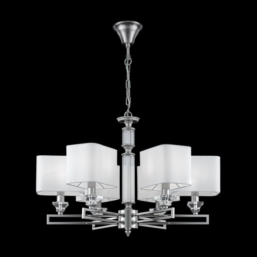 Lampadario Neoclassic in Metallo Ontario Cromo