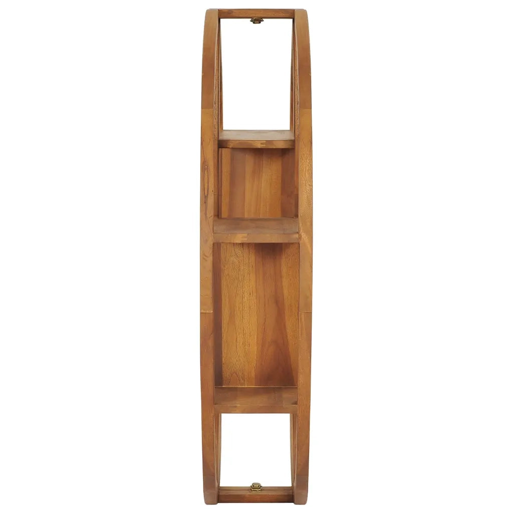 Mensola Yin Yang 100x20x100 cm in Legno Massello di Teak 320772