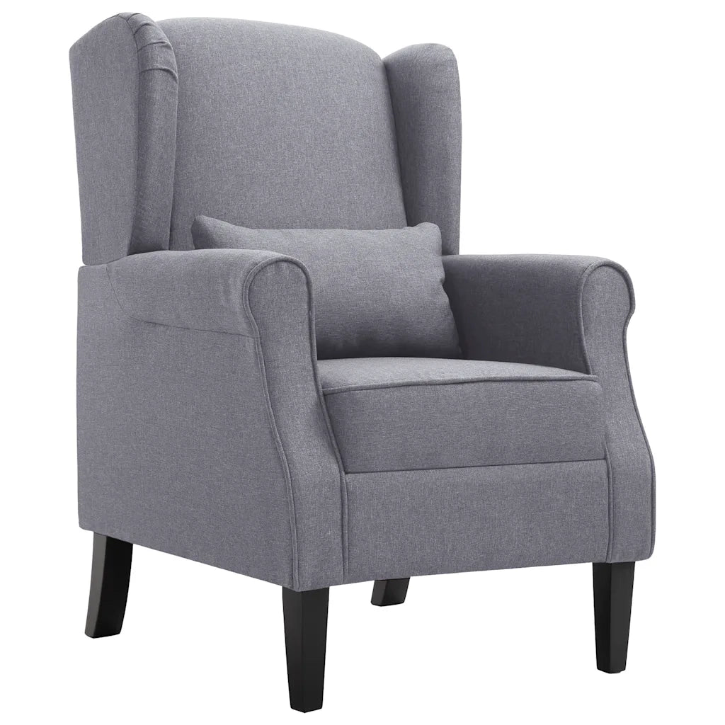 Poltrona Grigio Scuro in Tessuto cod mxl 32674