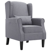 Poltrona Grigio Scuro in Tessuto cod mxl 32674