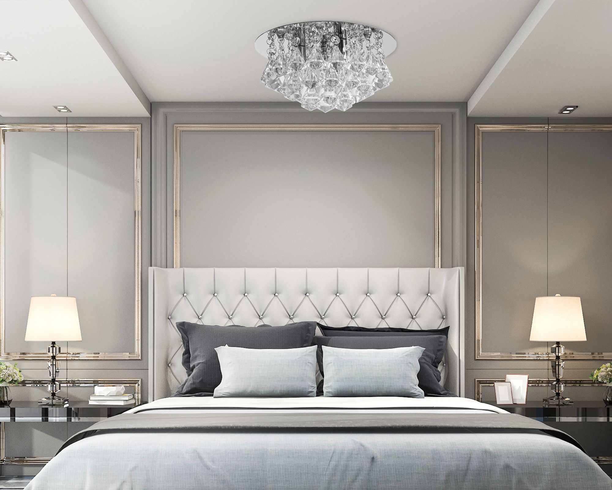 Lampada Da Soffitto APP1039-3C Chrom