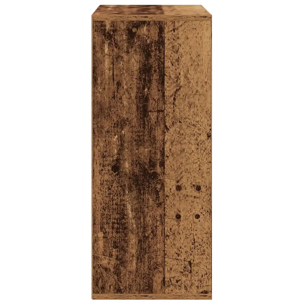 Libreria Legno Antico 60x30x71,5 cm in Legno Multistrato