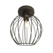 Lampada a sospensione NEST in acciaio nero