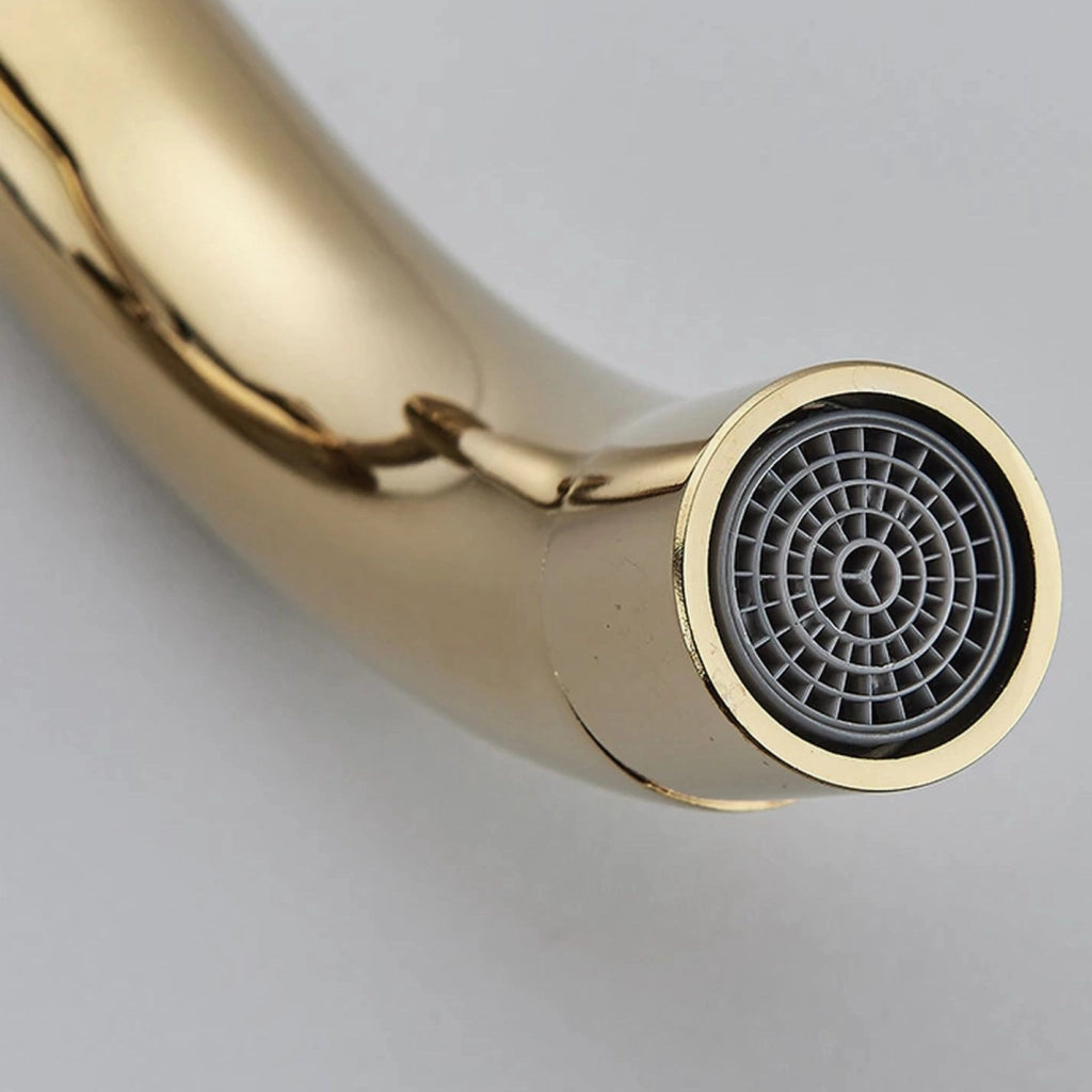 Rubinetto Da Incasso Rea Lungo Long Gold + Box