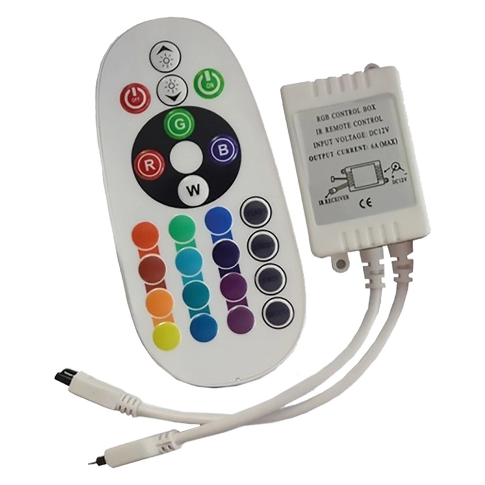 1pz controller dimmerabile per strip led rgb corrente max 72 w cod:ferx.8068674nlm