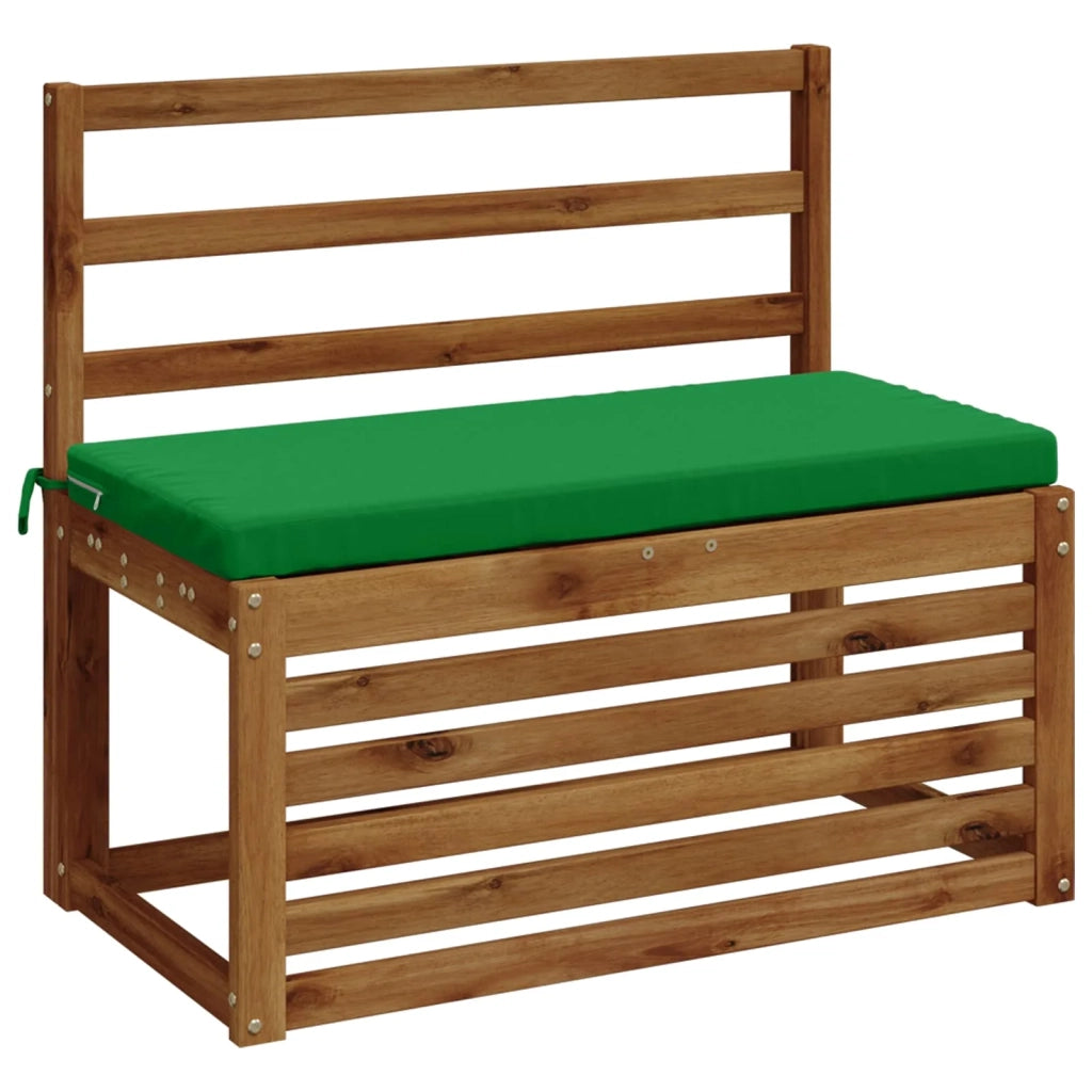 Cuscini per Panchina a 2 Pezzi SOEST 2 pz 100% Poliestere Verde 948657
